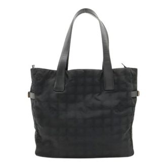 Chanel Pre-owned Bolso Tote de Nylon New Travel Line - Pre-owned - Mujer - Negro - ONE SIZE