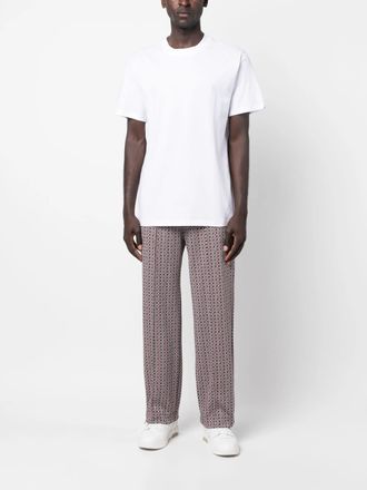 GCDS Mens White Cotton Three-pack T-shirt - Size Medium