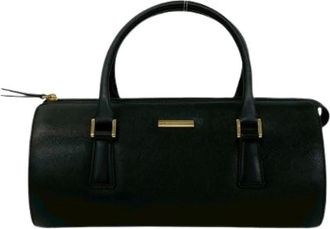 Burberry Borsa in Pelle Pre-owned - - Pre-owned - Donna - Nero - ONE SIZE