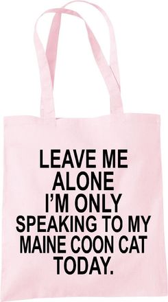 Bang Tidy Clothing Maine Coon Cat Gifts for Cat Lovers Owners - Shopper Tote Bags for Women - Funny Reusable Shopping Bag for Groceries, Gift bags, Book Bag, Travel Bag 