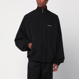 Balenciaga Back zip sweatshirt black