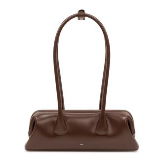 Osoi Boat Wide Mini - female - OSOI - Shoulder Bags - Brown - ONE SIZE - Bags