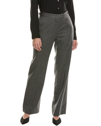 Officine G&eacute;n&eacute;rale Ilenia Herringbone Wool Pant