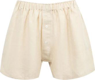 Deiji Studios Set con shorts in lino - Toni neutri