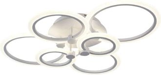 Trade Shop Trade Shop - Cct Led Ardilla 3 Tono 3000k-6500k 51w Leyer Con 6 Llantas De Dise&ntilde;o Moderno C08-3c