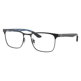Ray-Ban Glasses, unisex, Black, Size: 54 MM 0Rx8421