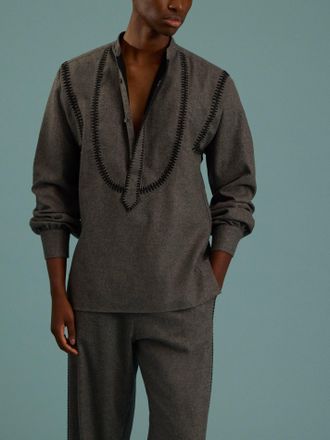 S&eacute;bline Mens Painters Wool Shirt