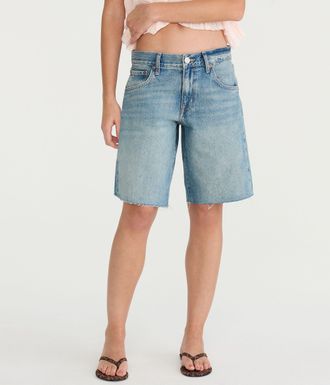 A&eacute;ropostale Low-Rise Baggy Denim Jorts