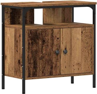 vidaXL Vidaxl - Mueble de baño para lavabo de madera antigua 60x30x60 cm