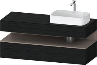 Duravit Duravit Qatego Consola Mueble Bajo Lavabo, 2 Extensiones, 2