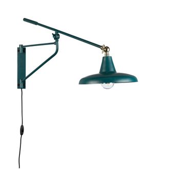 Dutchbone Aplique regulable de lat&oacute;n y acero