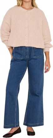 Minkpink Marlo Chunky Sweater In Blush
