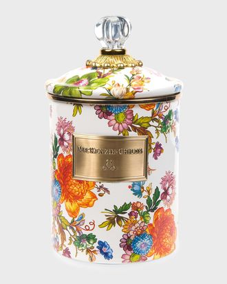 MacKenzie-Childs Medium Flower Market Canister