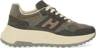 Hogan Grey Color Block Sneakers