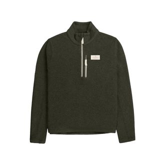 Amundsen & Scott Hut Half Zip Womens in Spruce Green at Nordstrom, Size X-Large Eu