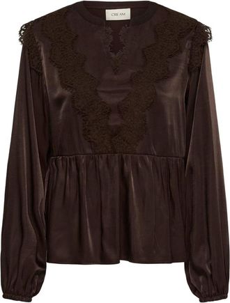 Cream Blusa CRConfir - Blouses & Shirts - Mujer - Marr&oacute;n - 2XL