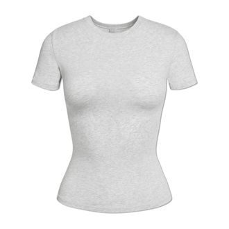SKIMS Skims, Dames, Tops, Grijs, Maat: XL Katoen