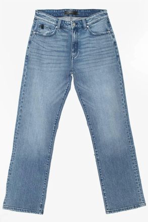 Kancan Mens Straight Jean In Stonewash