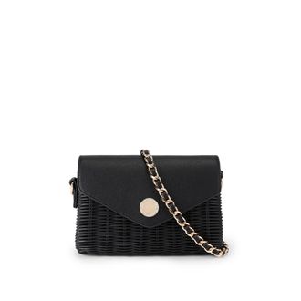 Carvela Womens Mariana Mini Basket Bag - Black - One Size