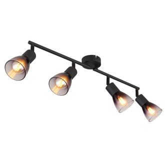 Globo Lighting Foco - Satella - Negro - Vidrio - Foco De Superficie