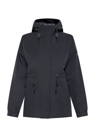 Dreimaster Dreimaster Regenjas Dames zwart