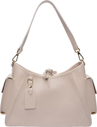 Anna Luchini Beige Rundleer Tas