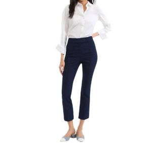 Veronica Beard Dell Pant In Navy