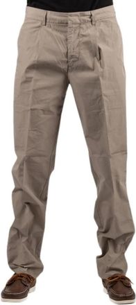 Emporio Armani Chino Broek - Heren - Chinos - Beige - L - Katoen - Broeken
