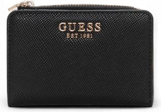 Guess Portafoglio laurel 2 zip Nero Guess Donna