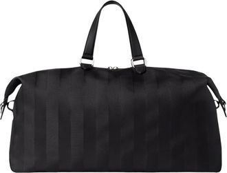 Fendi Lui 48 Duffle Bag - Heren - Weekendtassen - Zwart - ONE Size - Leer - Tassen