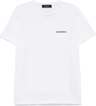 Dsquared2 T-shirt con stampa - Bianco