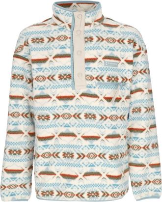 Columbia Geruite Fleece Half Snap Jas - Heren - Zomerjassen - Veelkleurig - XL - Polyester - Jassen