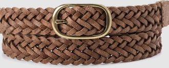 Levi's Charlie Braid Belt - Donna - 75 - Marrone / Brown