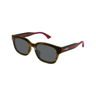 Gucci Authentieke Stijlvolle Brillen van Premium Kwaliteit - unisex - Zonnebrillen - Bruin - 55 MM - Accessoires