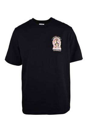 Casablanca LArche T-shirt Zwart
