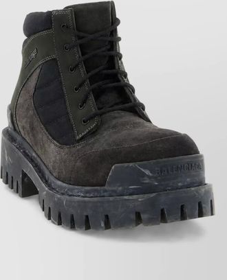Balenciaga calfskin ankle boots