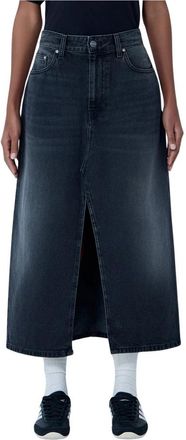 Carhartt Work in Progress Brandon Skirt - Dames - Spijkerrokken - Zwart - XS - Katoen - Rokken