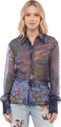 Dsquared2 Multicolor Regular Printed Shirt