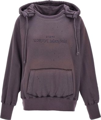 Maison Margiela Cotton cooded sweatshirt