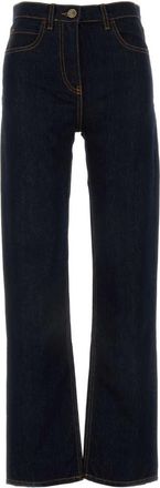 Etro Dark Blue Straight Leg Jeans