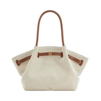 JW PEI Hana Large Tote Bag - Dames - Tassen - Bruin - Maat: ONE Size Zijde