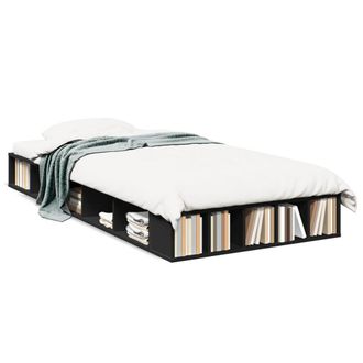 Berkfield Home Bed Frame without Mattress Black 100x200 cm