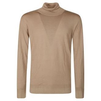 Barena Camio Turtleneck - Heren - Truien - Beige - Maat: S Wol