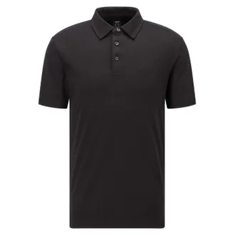 HUGO BOSS Heren 30 Slim Poloshirt (Zwart)
