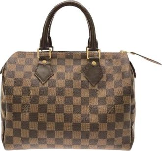 Louis Vuitton Pre-owned Boston tas - Dames - Vintage Handtas - Bruin - ONE Size - Vintage