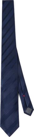 Brunello Cucinelli Cravatta a righe - Blu