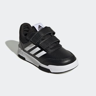 adidas Klettschuh ADIDAS SPORTSWEAR TENSAUR HOOK AND LOOP, Gr. 21, schwarz-weiss (core schwarz, cloud wei&szlig;, core schwarz), Synthetik, Textil, Schuhe Klettsch