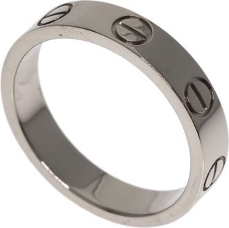Cartier White Gold (18K) Band Ring (Pre-Owned)