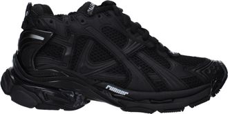 Balenciaga Sneakers Runner Uomo Tessuto Nero