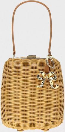 Self Portrait Borsa a mano in rattan Self-Portrait